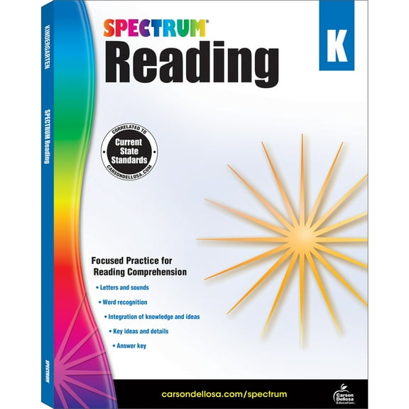 Pre-Owned Spectrum Reading Workbook, Grade K: Volume 19 (Paperback) 1483812138 9781483812137