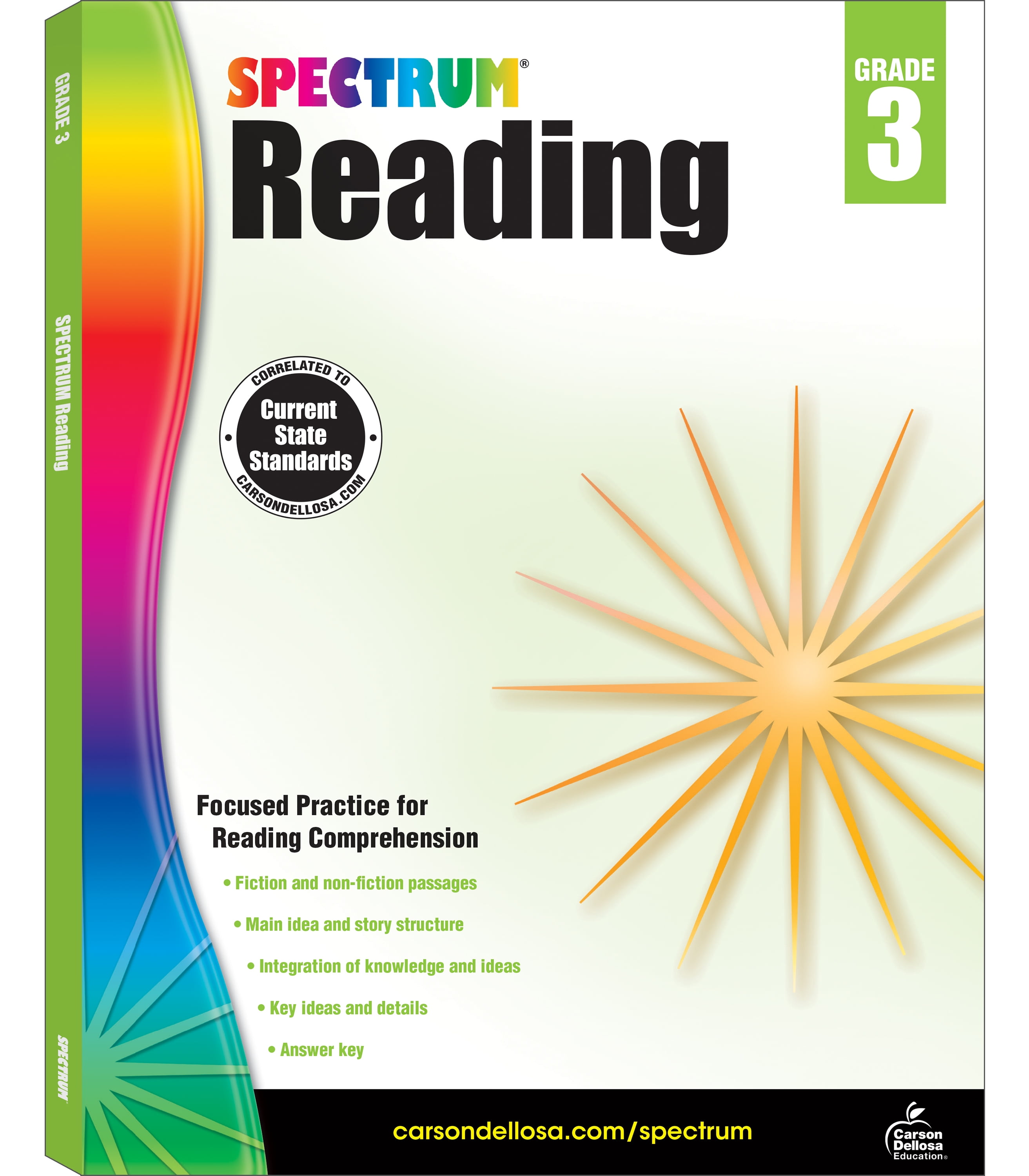 Spectrum Spectrum Reading Workbook, Grade 3: Volume 22, (Paperback)