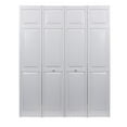 thumbnail image 1 of Spectrum SEAPP64 64 x 80 in. Seabrooke PVC Raised Panel Bifold Door, White, 1 of 1