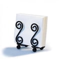 thumbnail image 1 of Spectrum Scroll Design Napkin Holder - Color: Black - 2 Count, 1 of 1