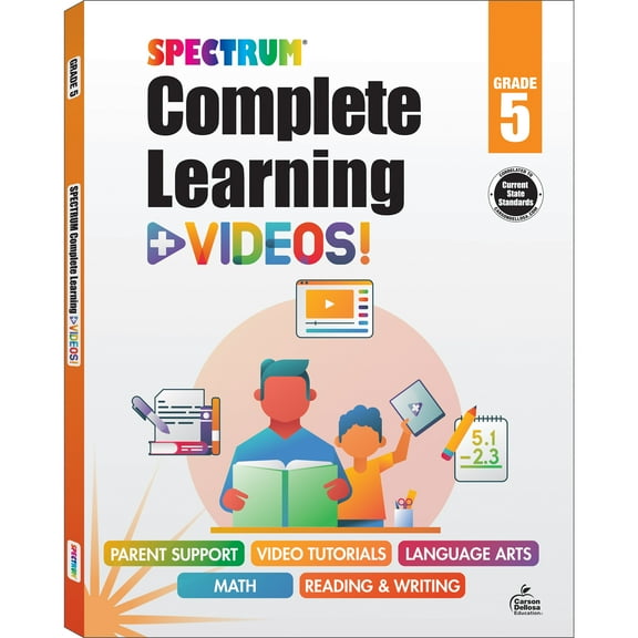 Spectrum Spectrum Complete Learning + Videos Workbook: Volume 70, (Paperback)