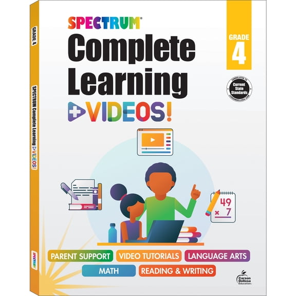 Spectrum Spectrum Complete Learning + Videos Workbook: Volume 69, (Paperback)