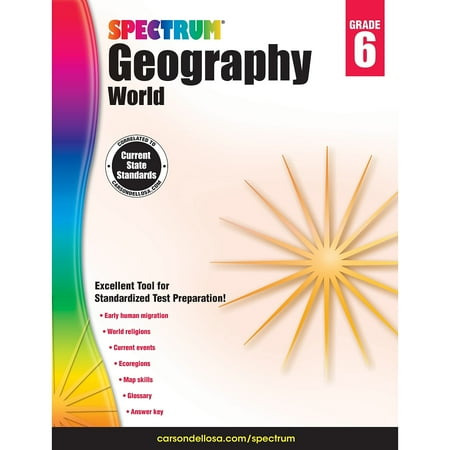 SPECTRUM GEOGRAPHY WORLD GRADE 6 [CD704661]