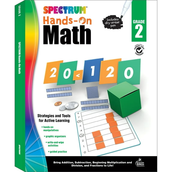 SPECTRUM HANDS-ON MATH G2 SECOND GRADE