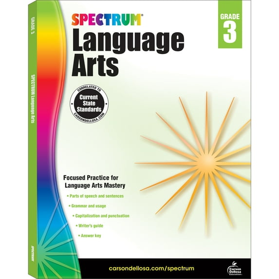 Spectrum: Spectrum Language Arts, Grade 3 (Paperback)