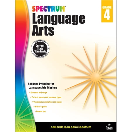 Spectrum: Spectrum Language Arts, Grade 4 (Workbook)(Paperback)