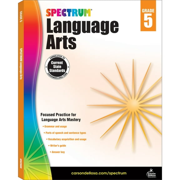 Spectrum: Spectrum Language Arts, Grade 5 (Series #15) (Paperback)