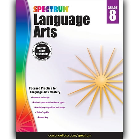 Spectrum: Spectrum Language Arts, Grade 8 (Workbook)(Paperback)