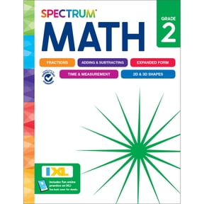 Spectrum Spectrum Math Workbook, Grade 2, (Paperback)