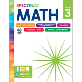 Spectrum Spectrum Math Workbook, Grade 3, (Paperback)