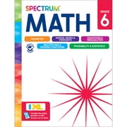 Spectrum Spectrum Math Workbook, Grade 6, Paperback