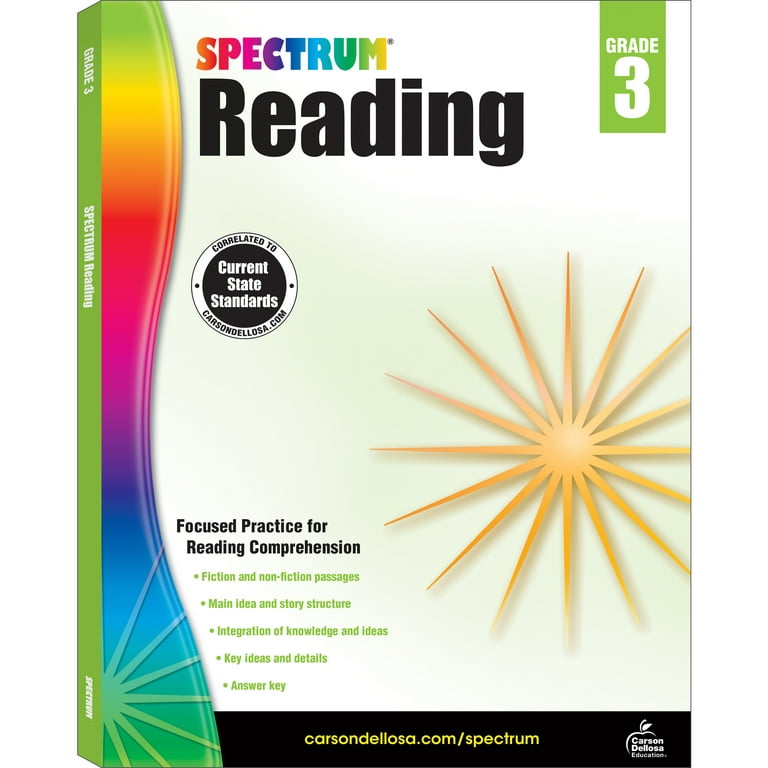 Spectrum: Spectrum Reading Workbook, Grade 3 (Series #22