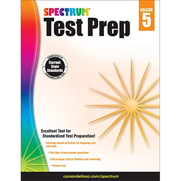 Pre-Owned Spectrum Test Prep, Grade 5 (Paperback) 1483813789 9781483813783