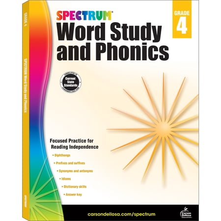 Spectrum Spectrum Word Study and Phonics, Grade 4: Volume 83, (Paperback)