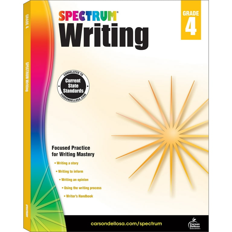 Spectrum Spectrum Writing, Grade 4: Volume 38, (Paperback
