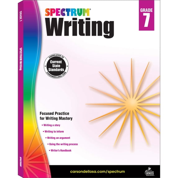 Spectrum Spectrum Writing, Grade 7: Volume 41, (Paperback)
