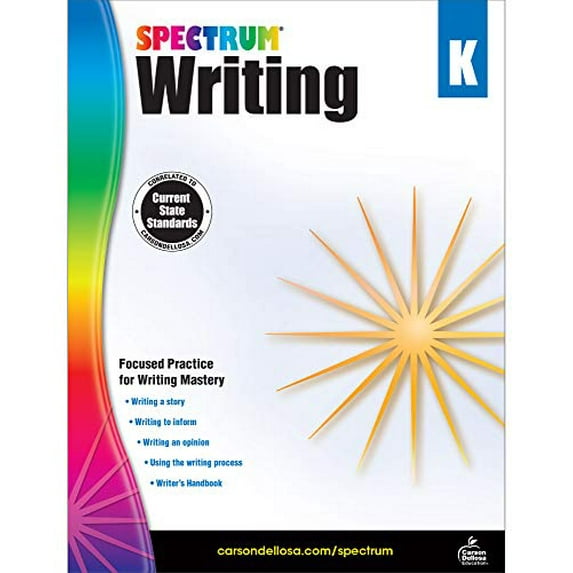 Pre-Owned Spectrum Writing, Grade K: Volume 34 (Paperback) 1483811956 9781483811956