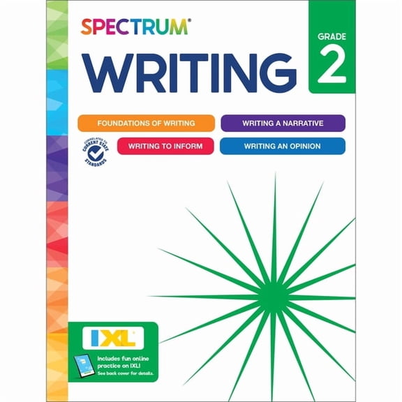 Spectrum Spectrum Writing Workbook, Grade 2, (Paperback)