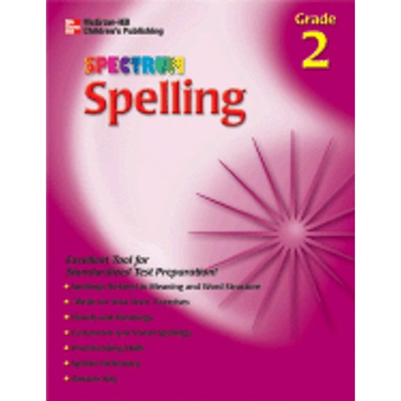 Pre-Owned Spectrum Spelling: Grade 2 (Paperback) 1561899224 9781561899227