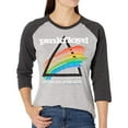 thumbnail image 1 of Spectrum Splash Womens Raglan Heather Grey T-Shirt, 1 of 3