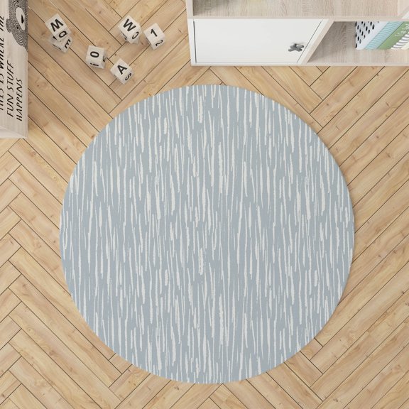 Spectrum Strands Slate Blue Kids Play Mat