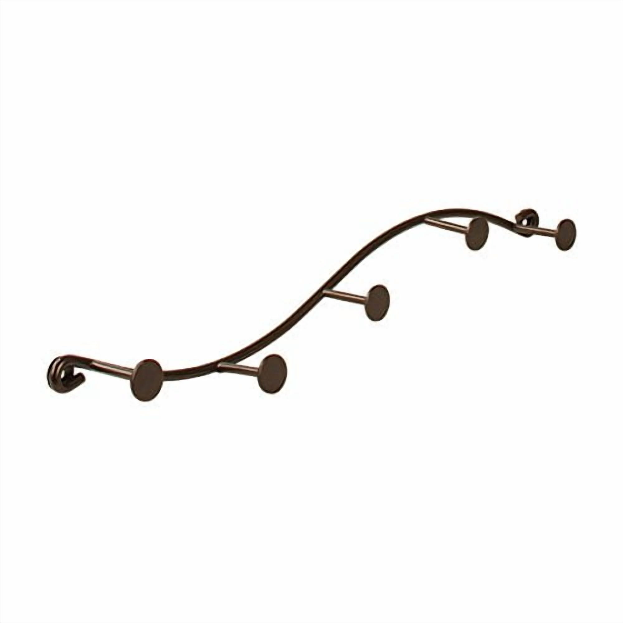 Sweep Rack Spectrum Sweep Wall Mount 5-Hook Rack Color: Bronze - Walmart.com