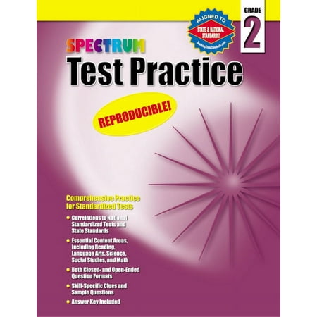 Spectrum: Test Practice, Grade 2 (Paperback)