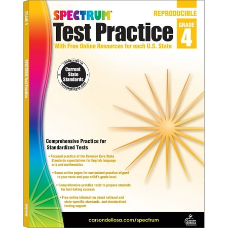 Spectrum Test Practice, Grade 4