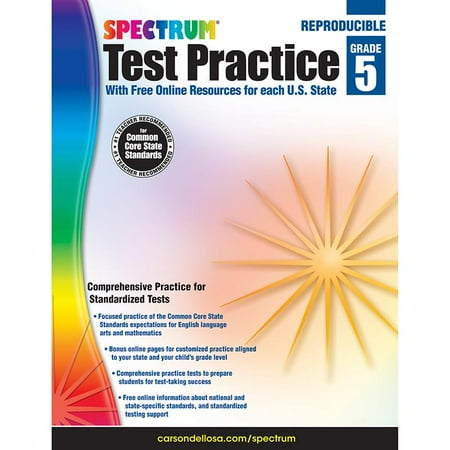 Spectrum Test Practice, Grade 5