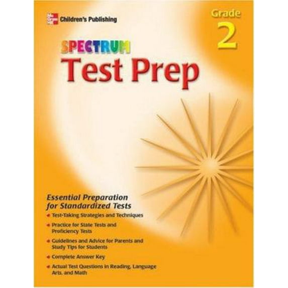 Pre-Owned Spectrum Test Prep, Grade 2 (Paperback) 0769630529 9780769630526