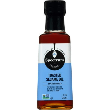 Spectrum Toasted Sesame Oil, 8 oz