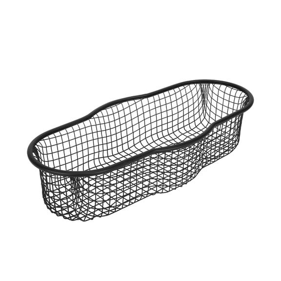 Spectrum Wire In-Drawer Organizer 3 x 12 Inch Steel Kitchen, Black