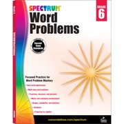 Spectrum Word Problems, Grade 6: Volume 79, (Paperback)