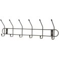 thumbnail image 1 of Spectrum multi hook rack 6-hooks wall mount, industrial gray, 2 Pack, 1 of 2