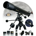 thumbnail image 1 of SpectrumOI 80mm Telescope for Kids 8-12 Telescope for Adults Astronomy Gifts - Premium EQ Refractor Telescope with Aspherical Eyepiece, 1 of 7