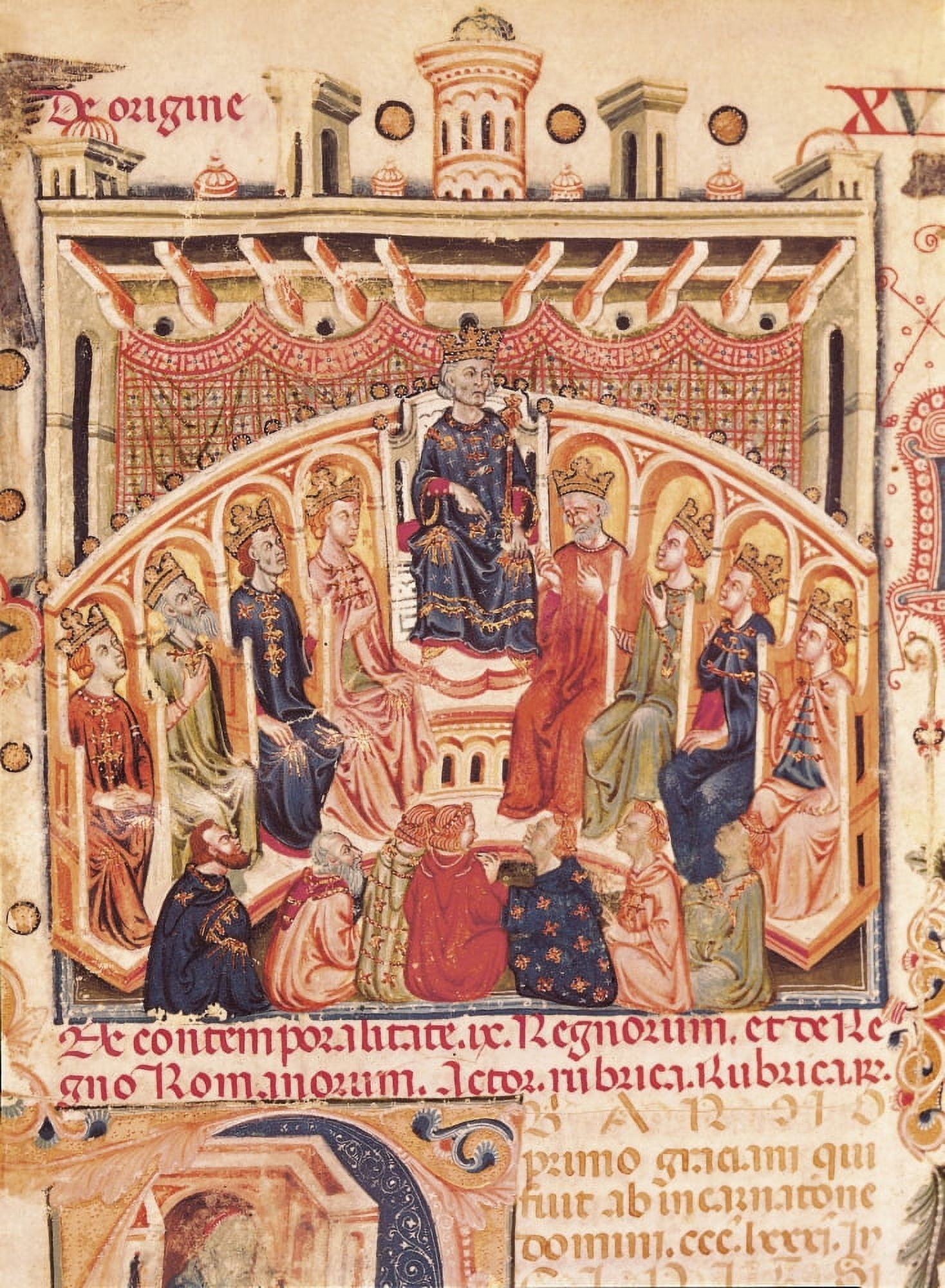 Speculum Historialis (14Th C Canvas Art - (24 x 36)