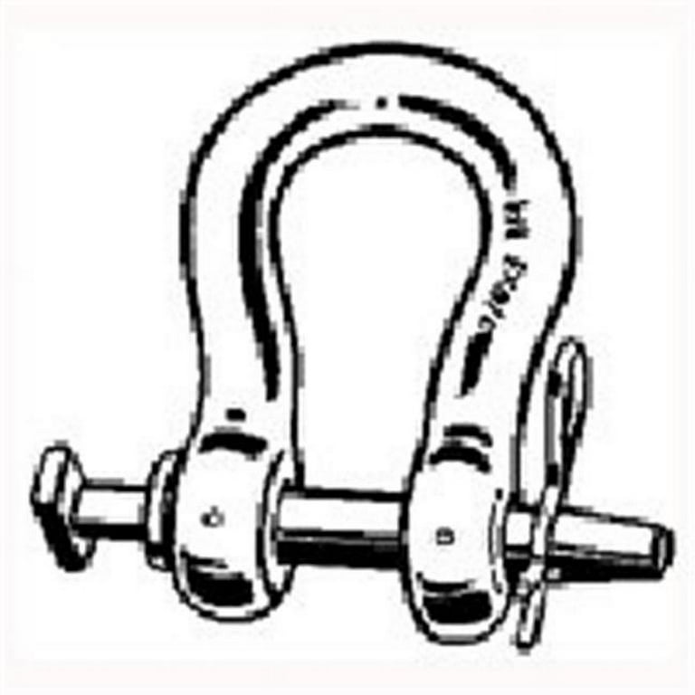 SpeeCo 2 in. H X 1-3/8 in. Straight Clevis 16000 lb SpeeCo 2 in. H X 1-3/8 in. Straight Clevis 16000 lb