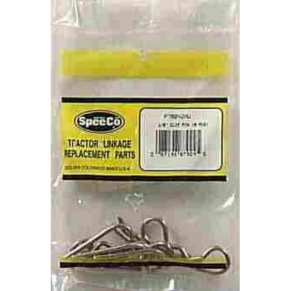 SpeeCo Zinc Plated Pin 1/2 - 3/4 in. Dia. x 2 in. L
