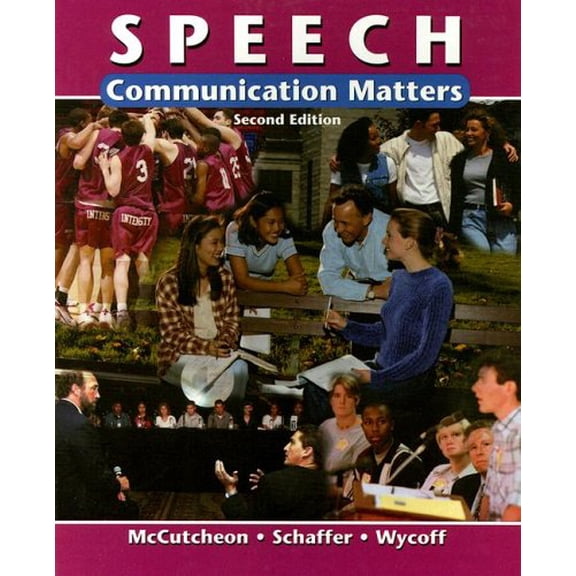 Pre-Owned Speech: Communication Matters (Hardcover) 0658013351 9780658013355