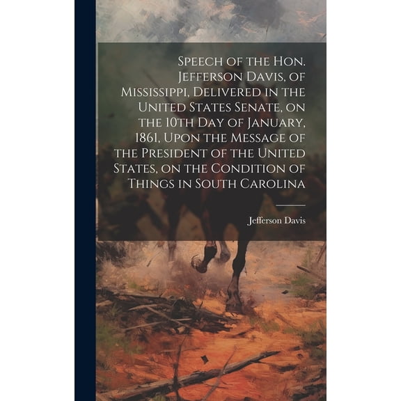Speech of the Hon. Jefferson Davis, of Mississippi, Delivered in the United States Senate, on the 10th day of January, 1861, Upon the Message of the President of the United States, on the Condition of