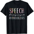 thumbnail image 1 of Speech Language Pathologist Cute Floral Design T-Shirt, 1 of 4