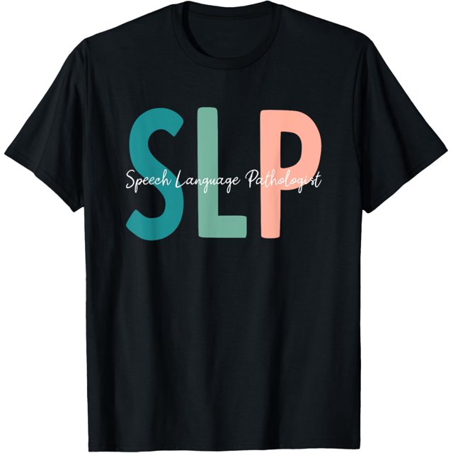 Fun & Comfy Speech Therapy Shirt For Women - SLP T-Shirt With V-Neck & Autism Awareness Design