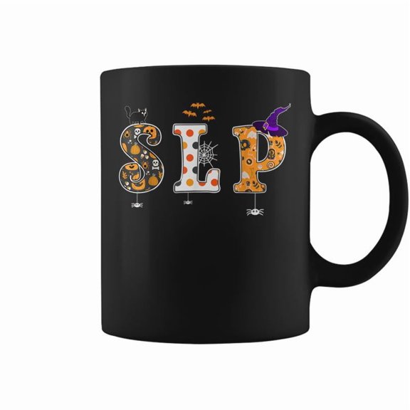 Speech Language Pathologist Speech Therapy Slp Halloween Coffee Mugs