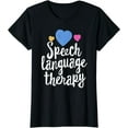 thumbnail image 1 of Speech Language Therapy T-Shirt Speech Pathologist SLP Gift, 1 of 3