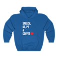 thumbnail image 1 of Speech, OT, PT & Coffee - Women's Hoodie (multiple colors available), 1 of 1