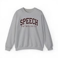 thumbnail image 1 of Speech Pathologist Pathology SLP Grad Sweatshirt, Gifts, Crewneck, 1 of 4