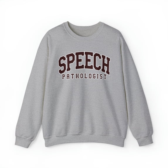 Speech Pathologist Pathology SLP Grad Sweatshirt, Gifts, Crewneck
