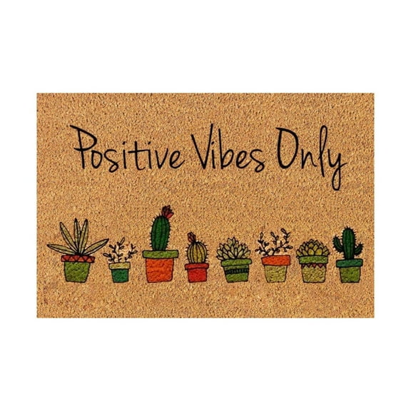 Speech Pattern Printed Floor Mat - Polyester Microfiber, 16x23inch, Anti- Rubber Sole, Absorbent, Easy to Clean, Suitable for Bathroom/Kitchen/Entrance