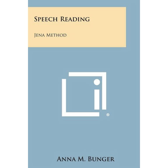 Speech Reading: Jena Method (Paperback)