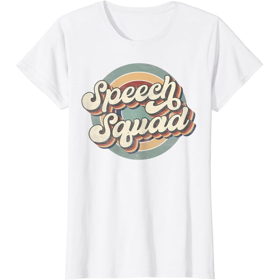 Speech Squad Speech Therapy Crew Hello Back To School Team T-Shirt